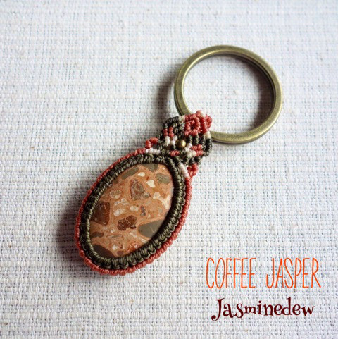 Coffee-Jasper-のキーリング